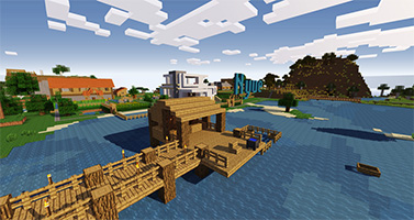 Groeten uit Gyzie's SMP Server!